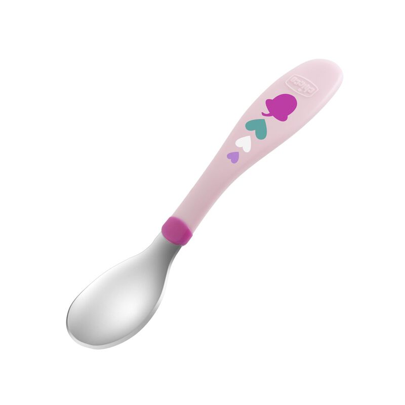 Metal Cutlery (18m+) (Pink) image number 1